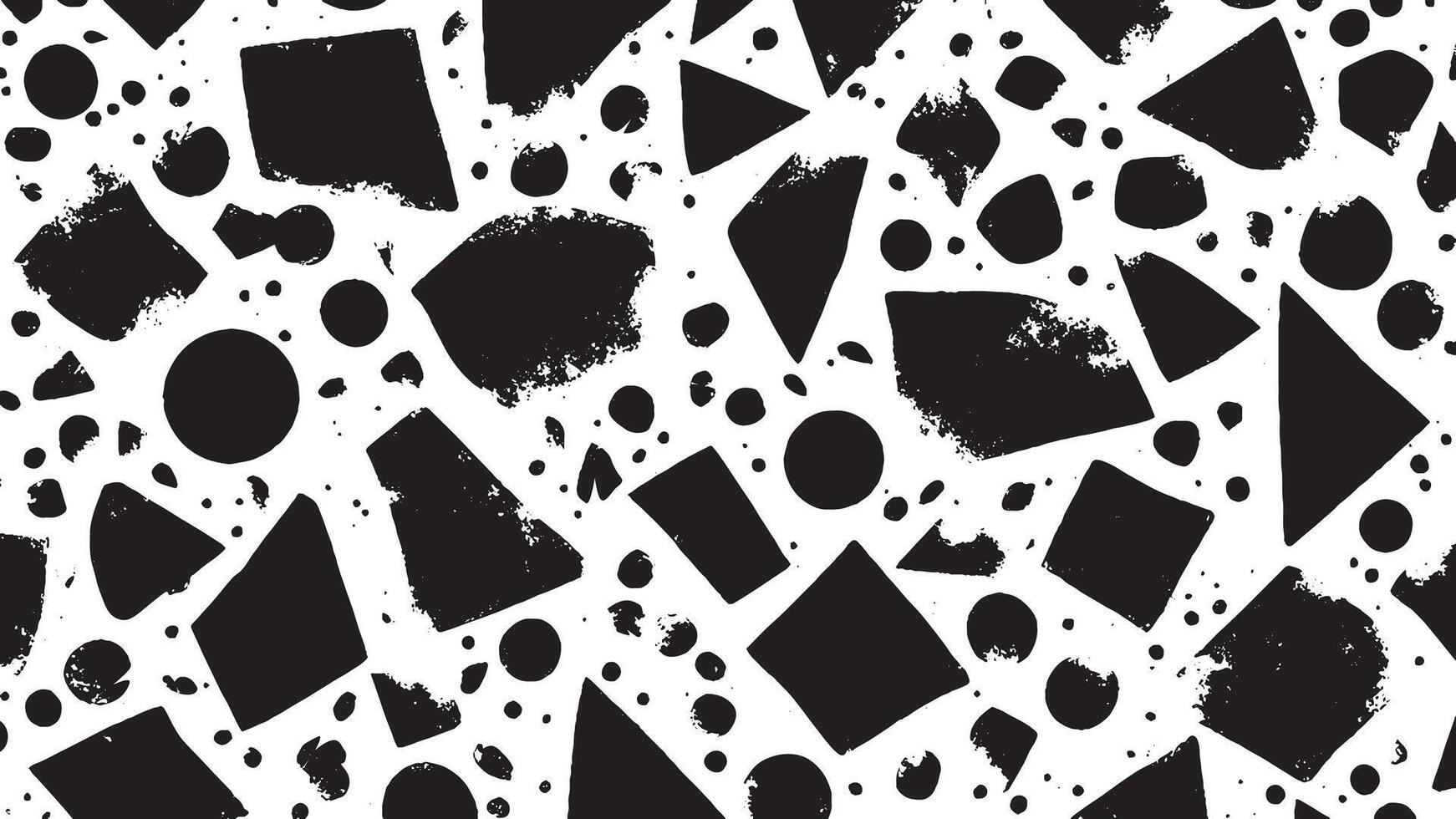 Black and White Abstract Gritty Grunge Texture for Background vector