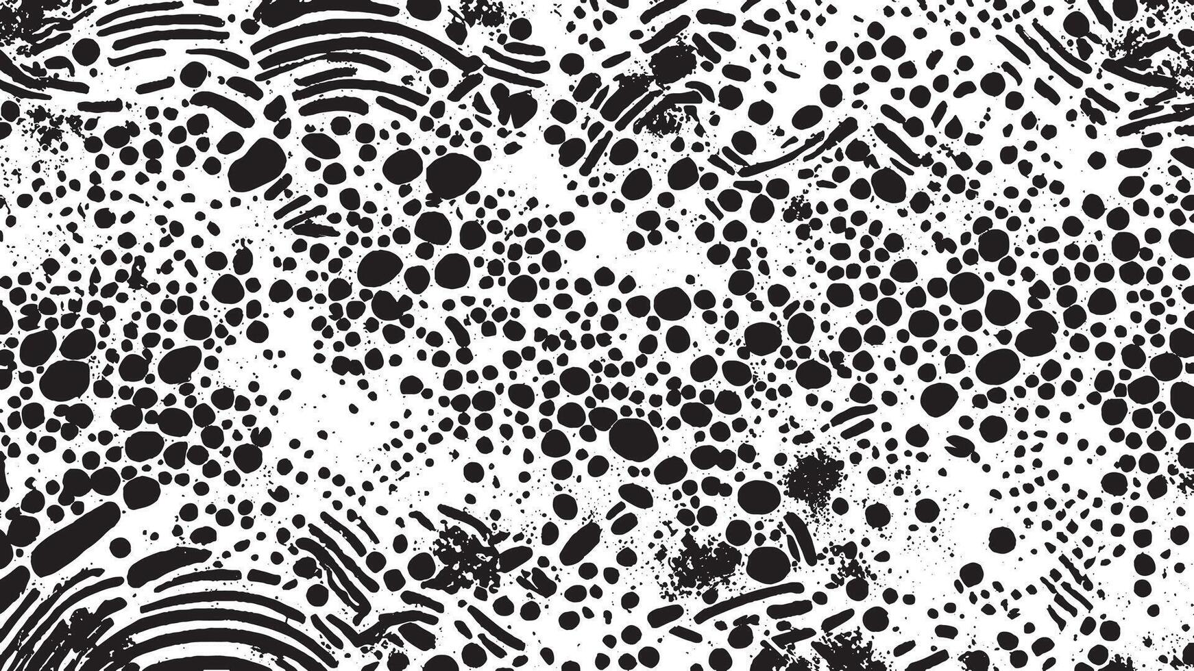 Abstract Gritty Grunge Texture with Black Overlay on White Background vector