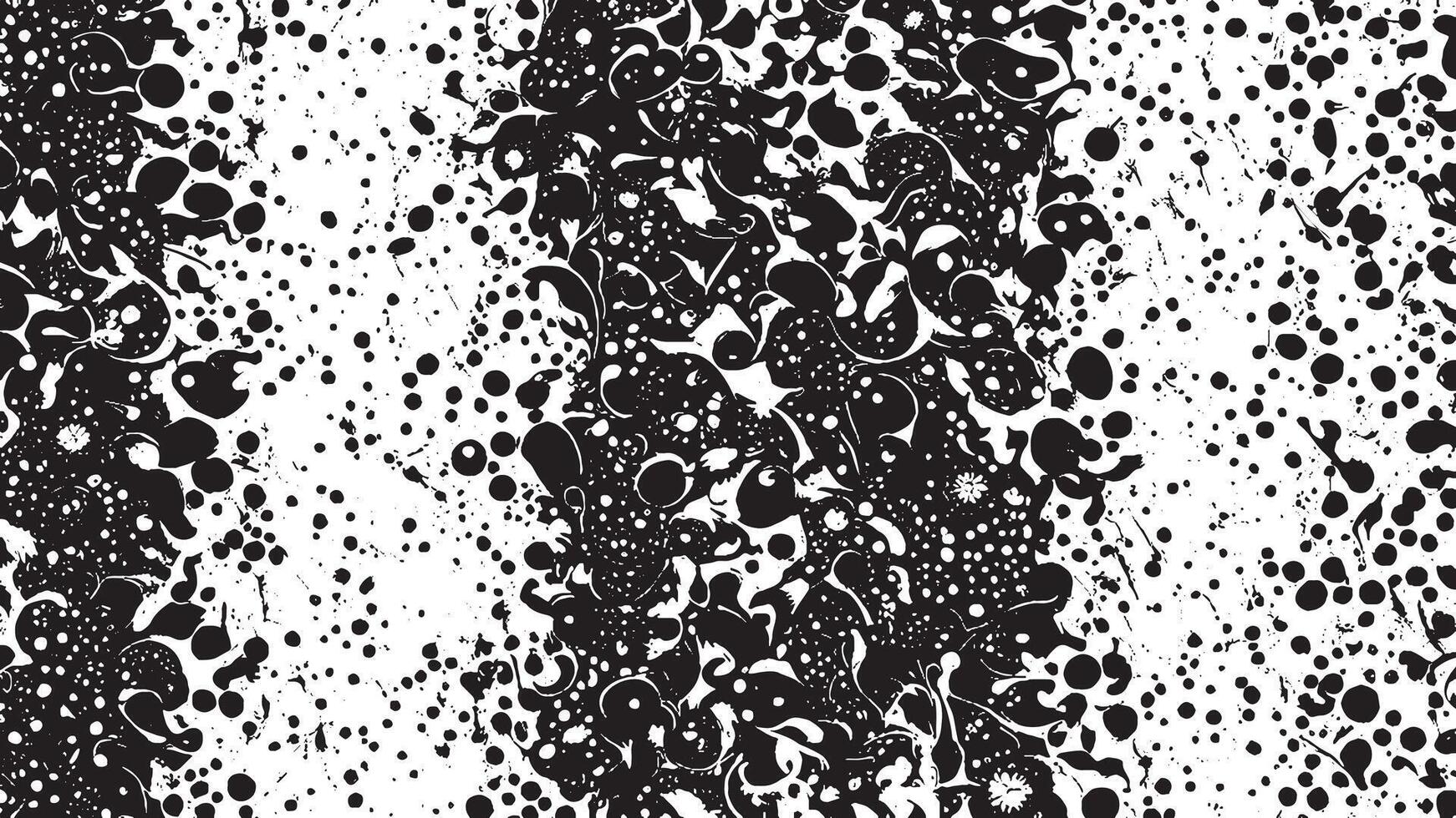 Black and White Detailed Grunge Gritty Texture for Background vector