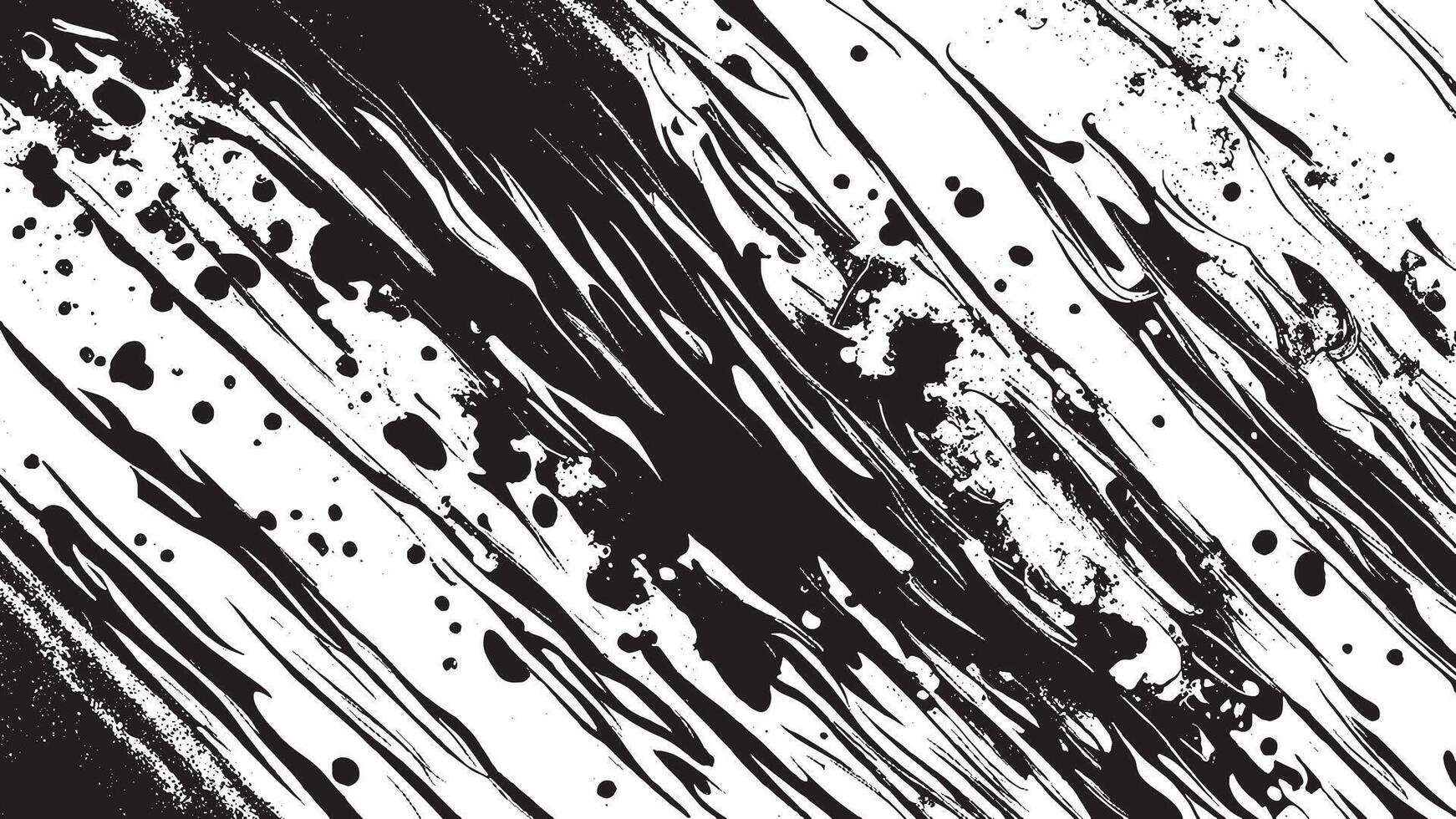 Black and White Detailed Grunge Gritty Texture for Background vector