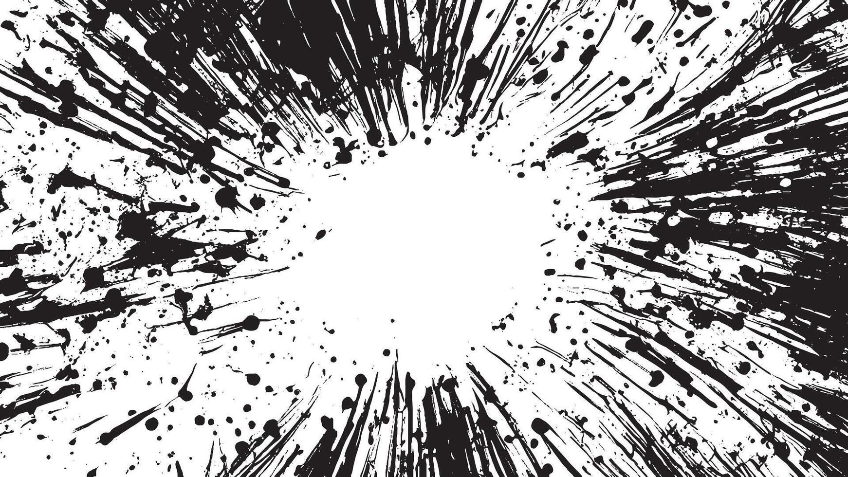 Black and White Detailed Grunge Gritty Texture for Background vector