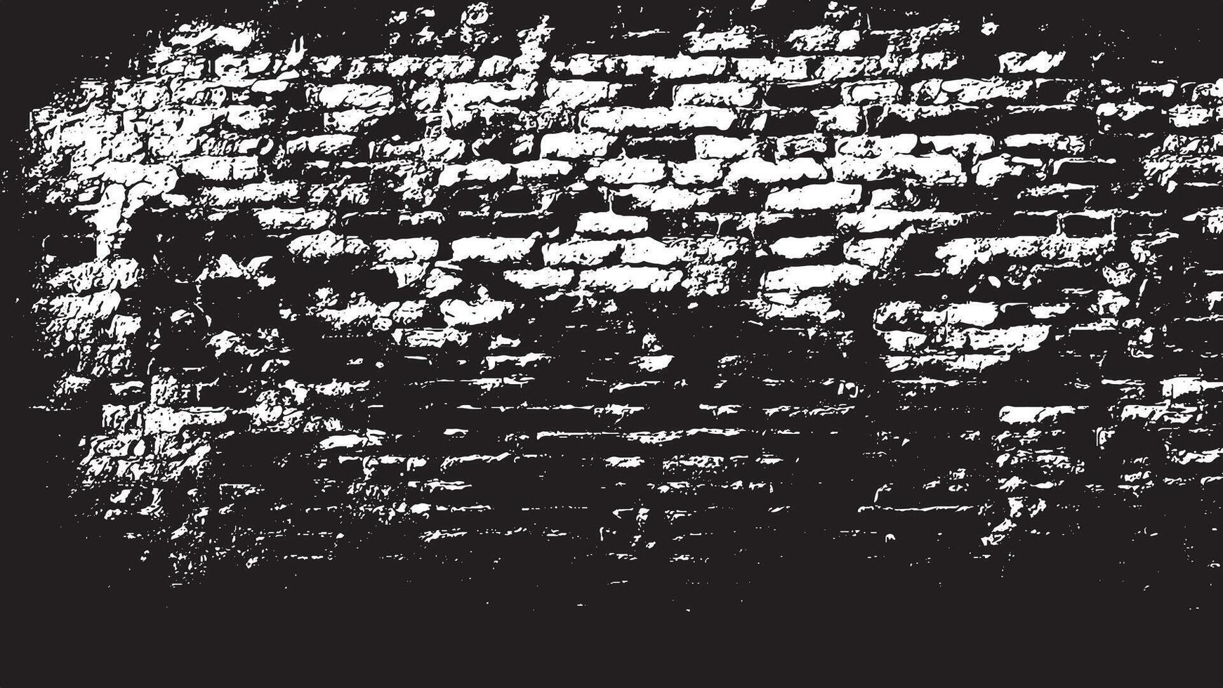 Black and White Gritty Grunge Texture with Fine Details and Delicate Patterns vector