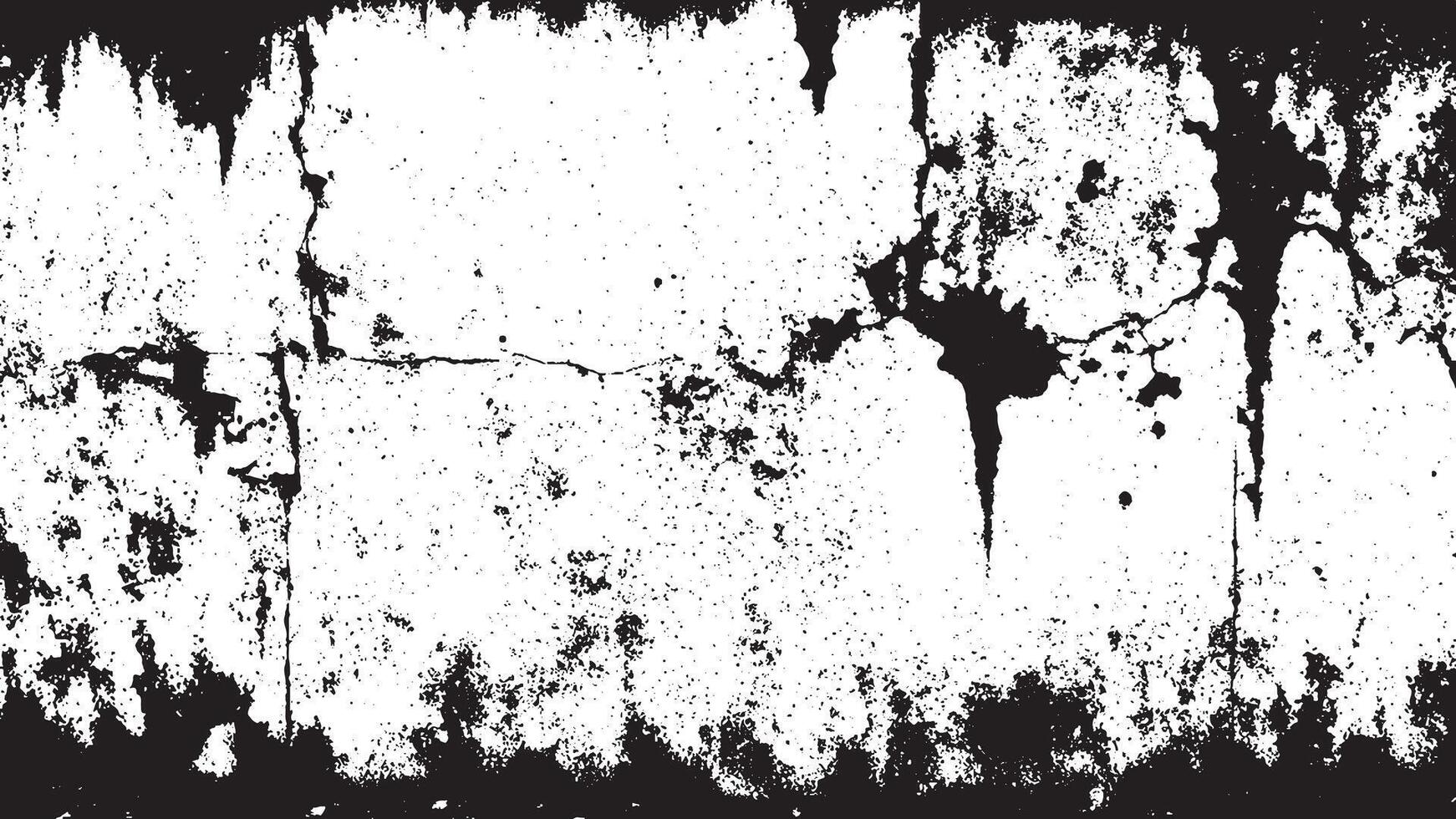 Intricate Grunge Overlay texture in Monochrome with High Contrast vector