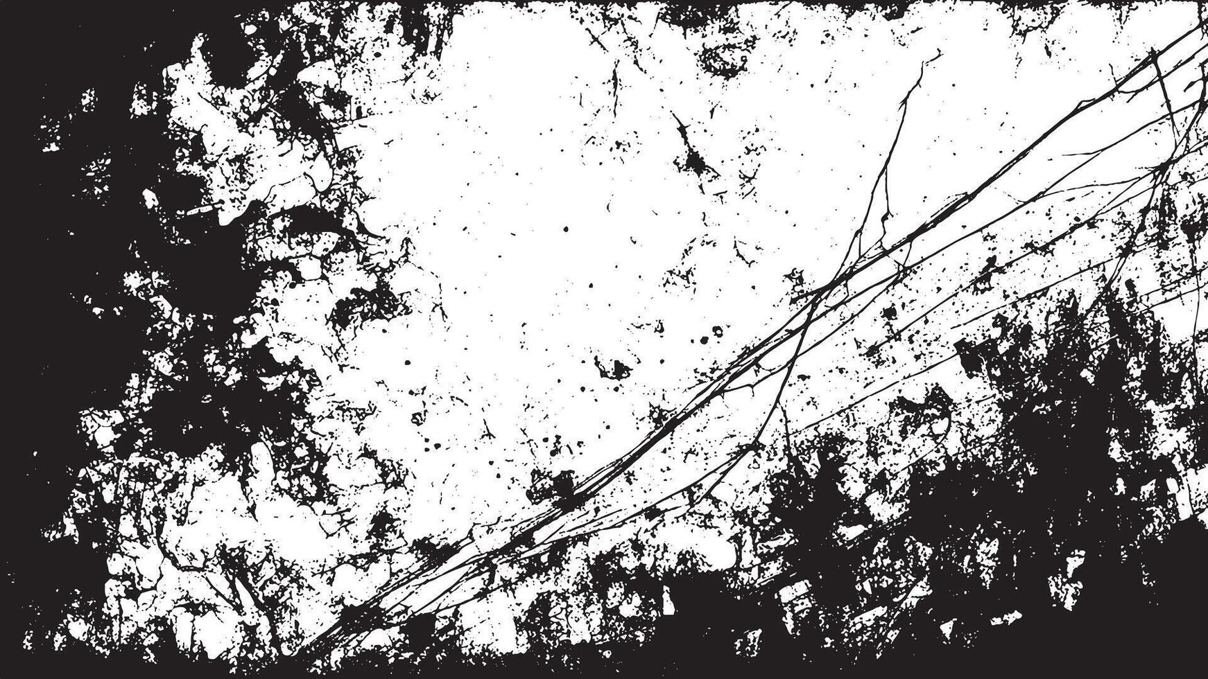 Noir Gritty Grunge Background Texture with High Contrast and Bold Patterns vector