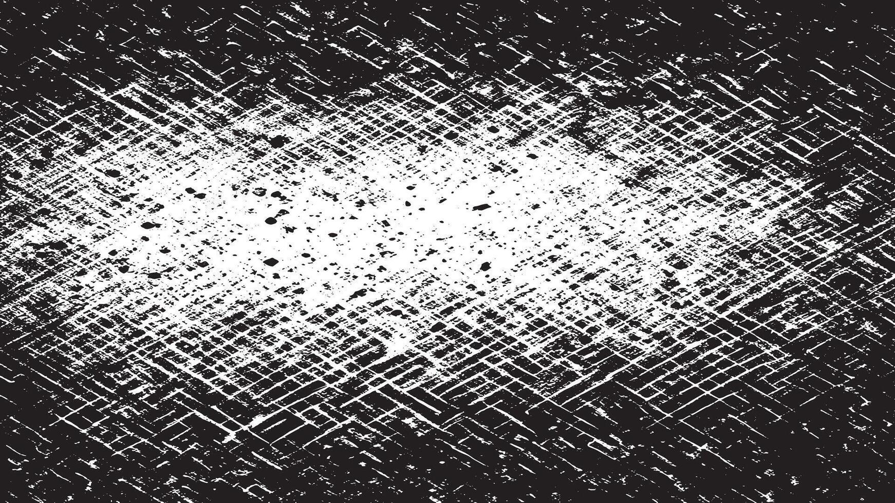 Textured Black Grunge Overlay on White Surface - High-Definition Background vector