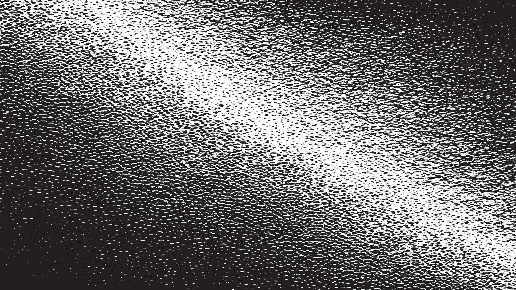 Rough and Gritty Black Grunge Pattern on White Background - High-Resolution vector