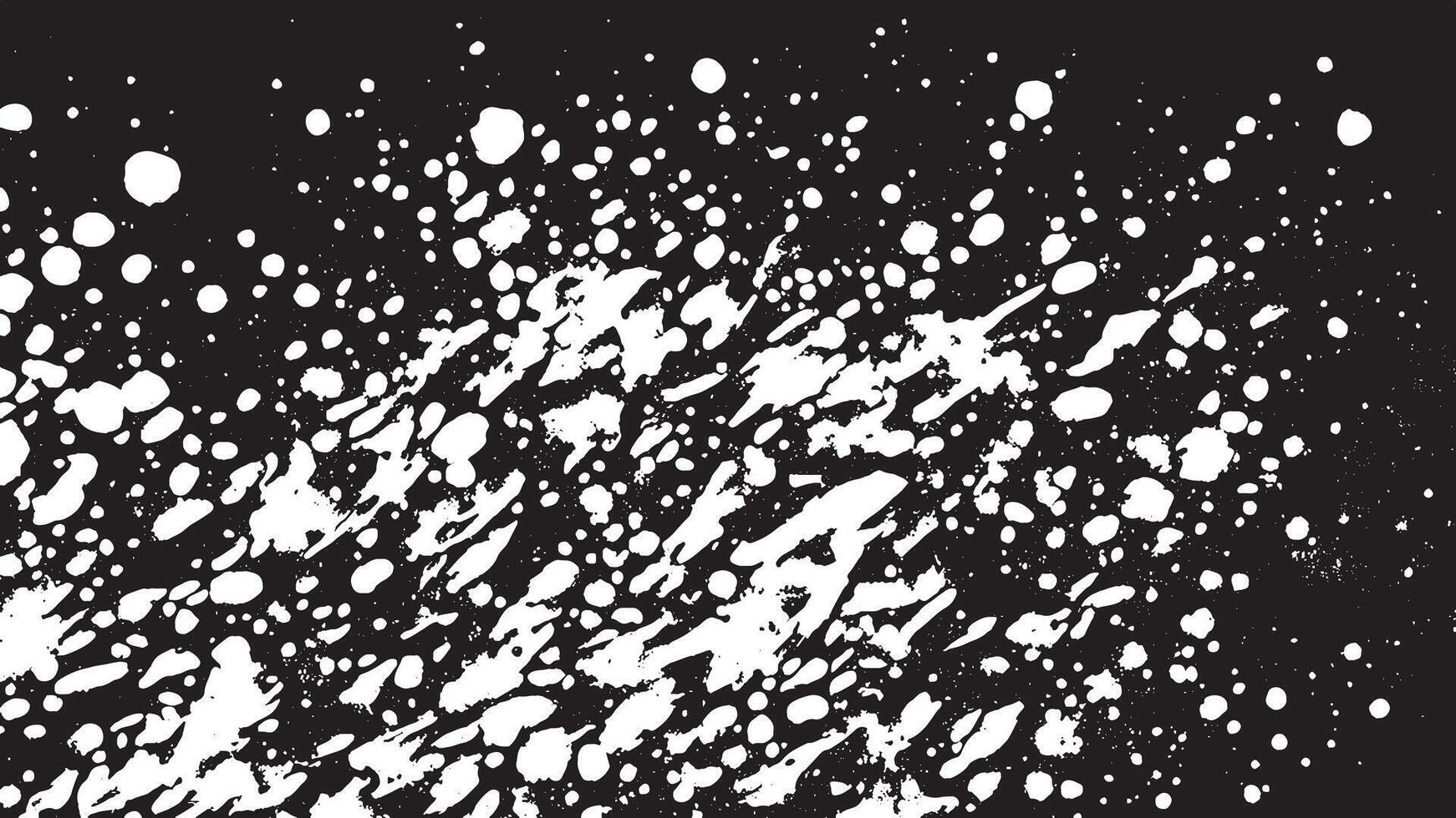 Black Gritty and grunge Monochrome Overlay Texture on White Background for backgrounds grunge texture effect and designs, grunge black and white texture effect for background vector
