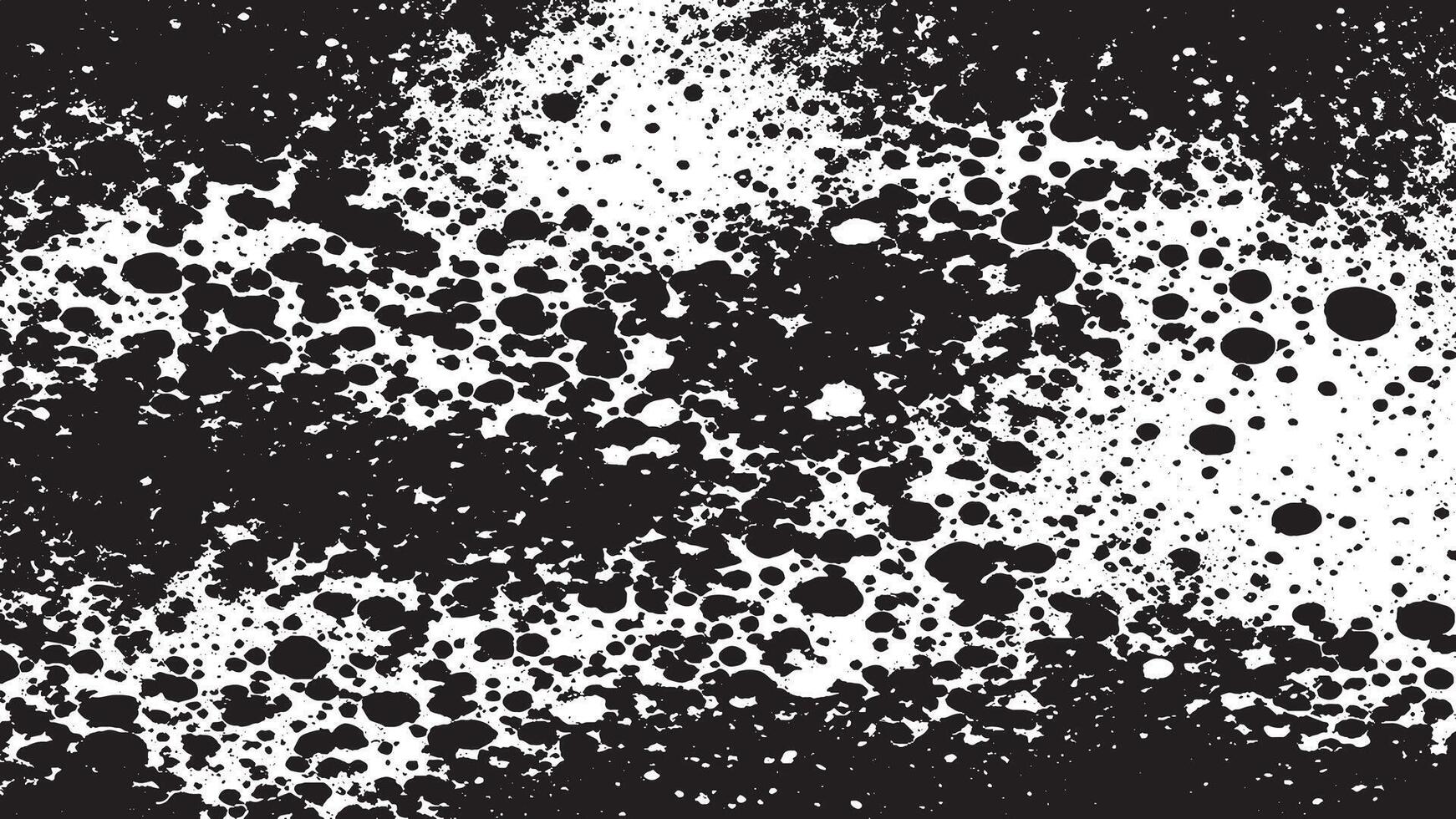 Black Gritty and grunge Monochrome Overlay Texture on White Background for backgrounds grunge texture effect and designs, grunge black and white texture effect for background vector