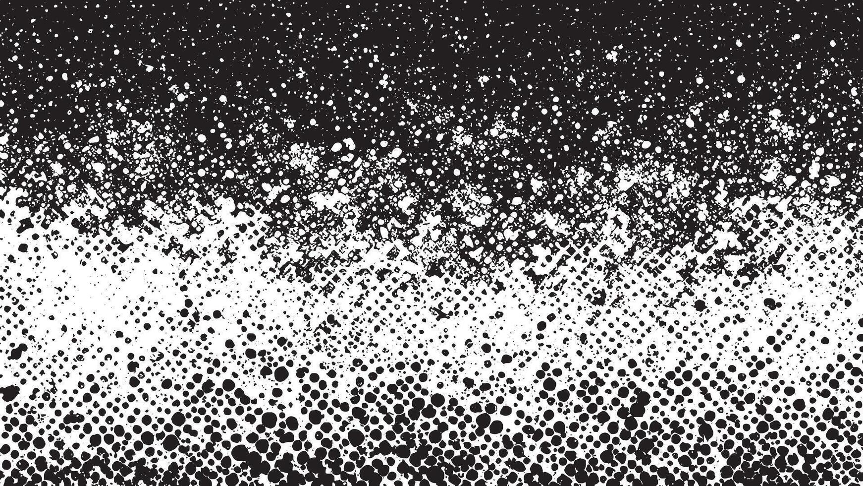Black Gritty and grunge Monochrome Overlay Texture on White Background for backgrounds grunge texture effect and designs, grunge black and white texture effect for background vector