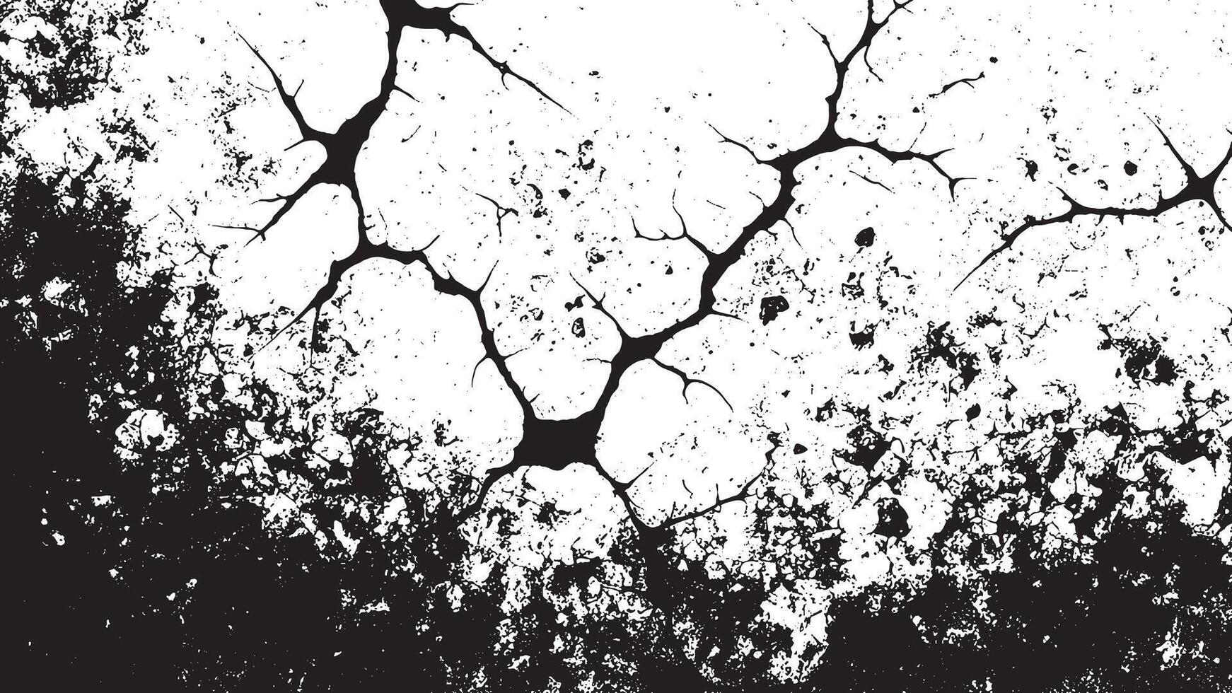 Black Gritty and grunge Monochrome Overlay Texture on White Background for backgrounds grunge texture effect and designs, grunge black and white texture effect for background vector