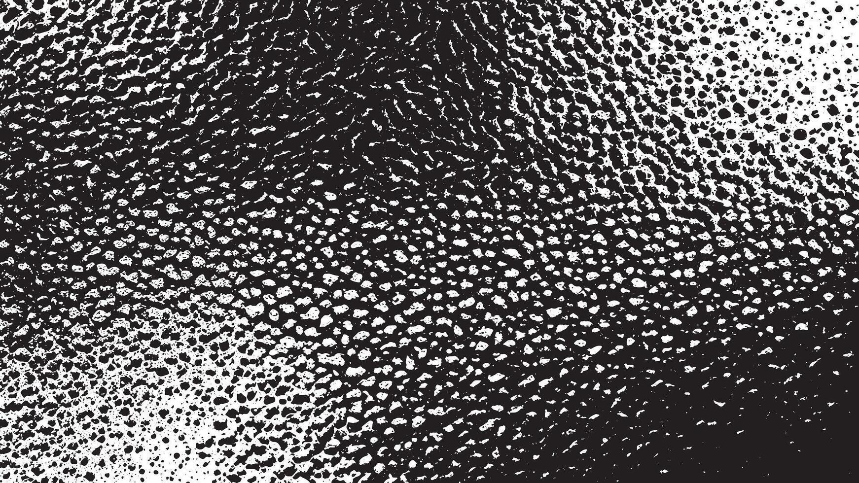 Black Gritty and grunge Monochrome Overlay Texture on White Background for backgrounds grunge texture effect and designs, grunge black and white texture effect for background vector