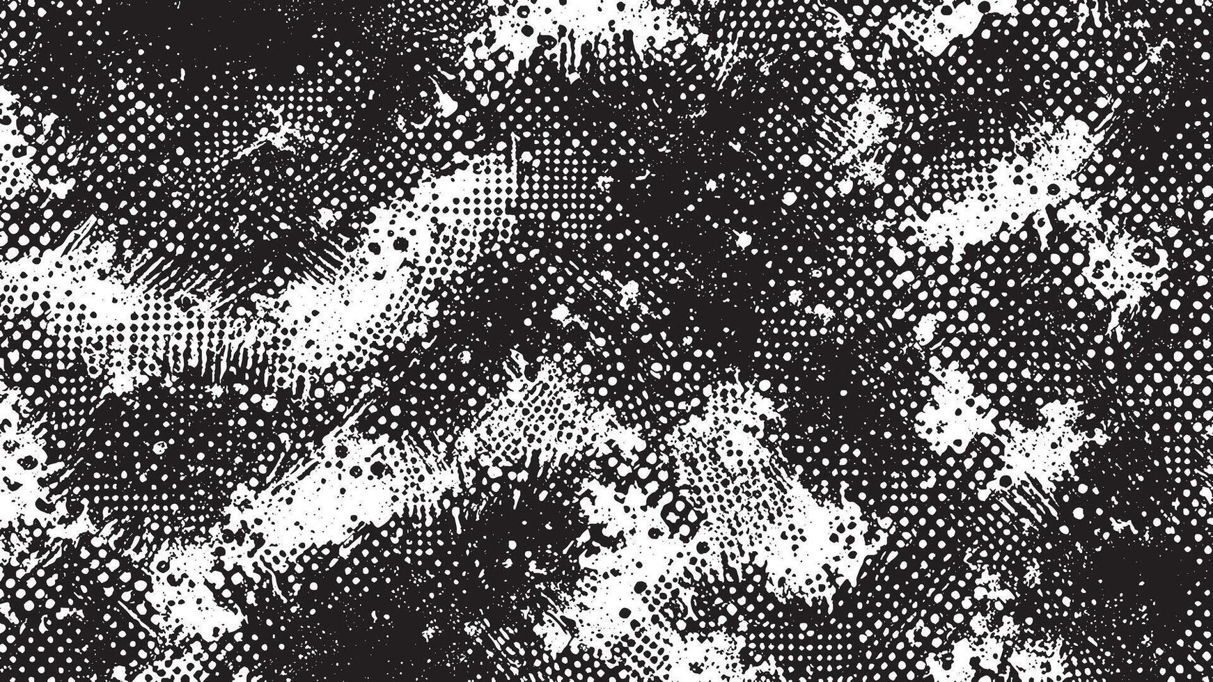 Black Gritty and grunge Monochrome Overlay Texture on White Background for backgrounds grunge texture effect and designs, grunge black and white texture effect for background vector