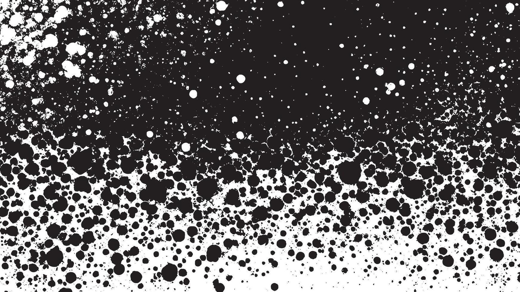 Black Grungy and gritty Monochrome Overlay Texture on White Background for grunge background and grungy texture effect, grunge gritty template texture for background vector