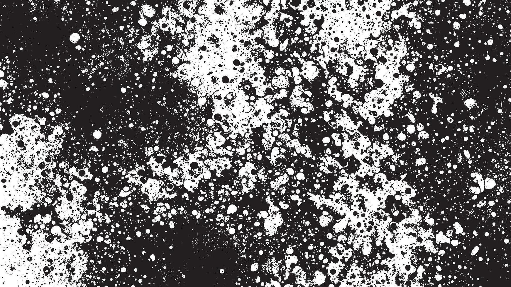 Black Grungy and gritty Monochrome Overlay Texture on White Background for grunge background and grungy texture effect, grunge gritty template texture for background vector