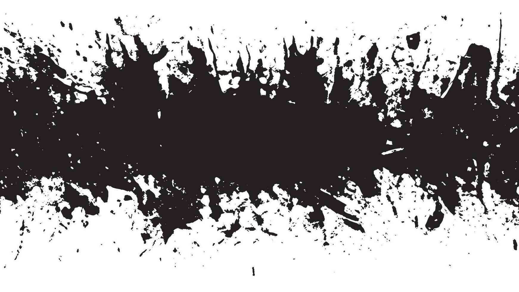 Black Grungy and gritty Monochrome Overlay Texture on White Background for grunge background and grungy texture effect, grunge gritty template texture for background vector