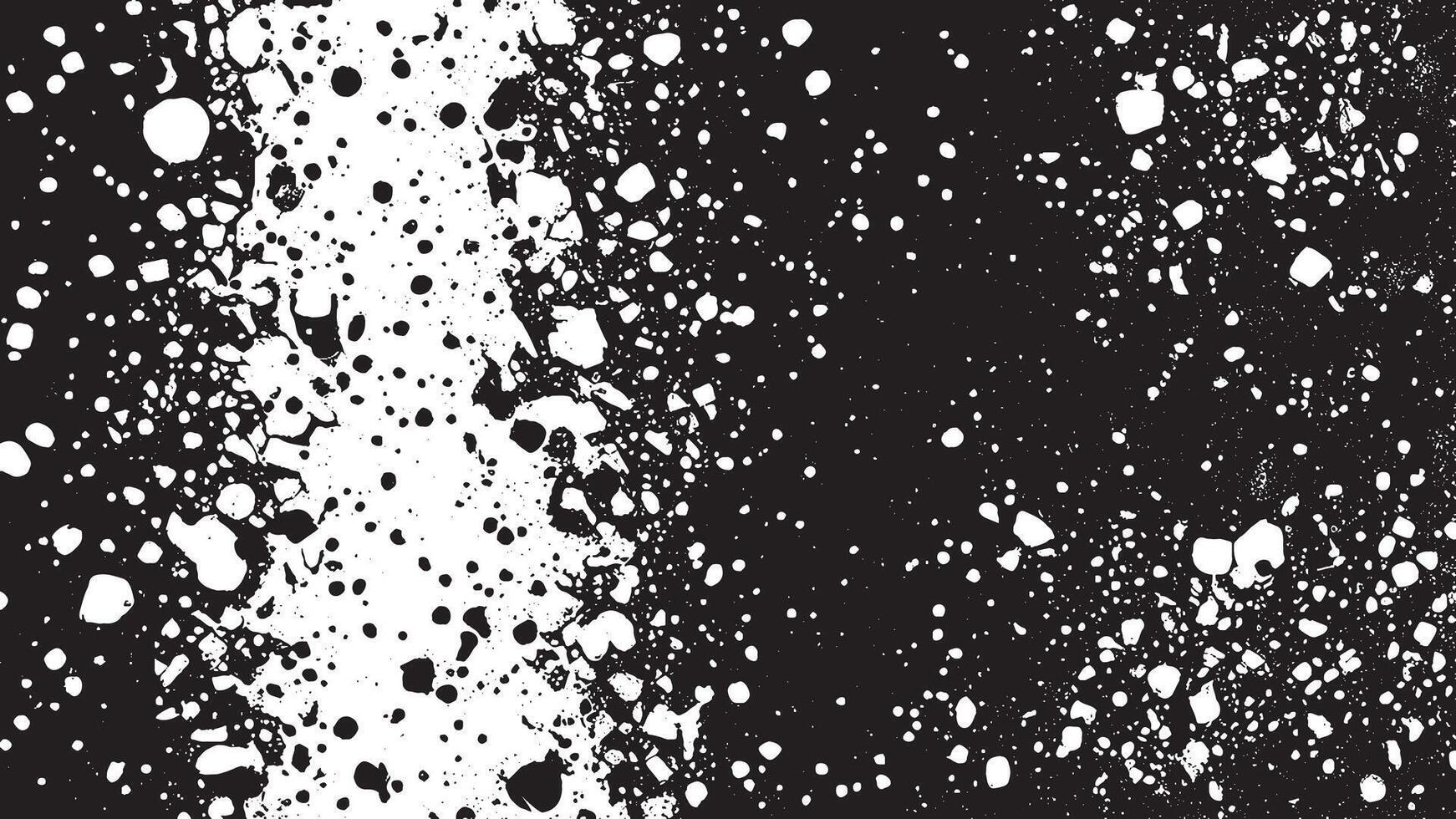 Black Grungy and gritty Monochrome Overlay Texture on White Background for grunge background and grungy texture effect, grunge gritty template texture for background vector