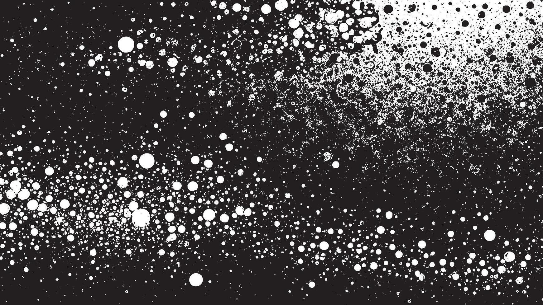Black Grungy and gritty Monochrome Overlay Texture on White Background for grunge background and grungy texture effect, grunge gritty template texture for background vector