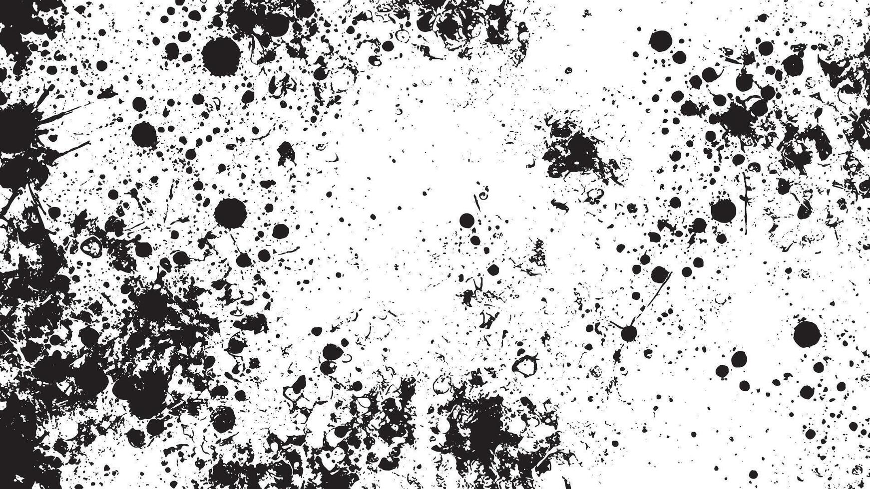 Black and White Monochrome Grunge Texture for Backgrounds vector