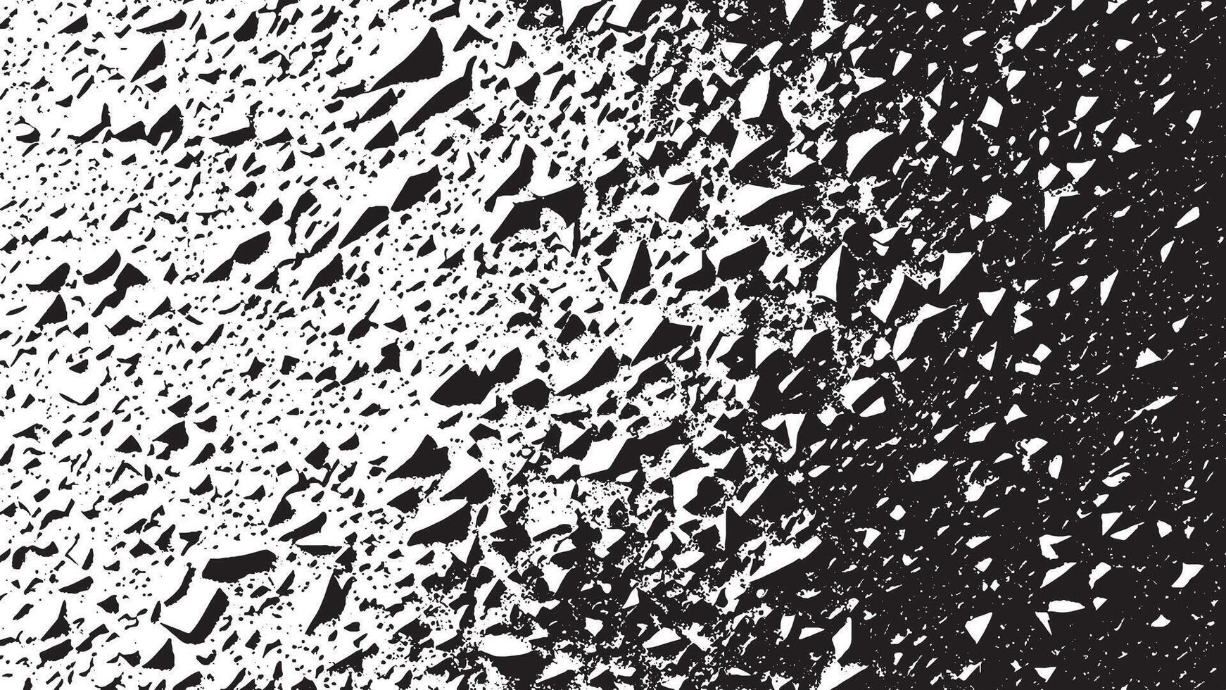 Black and White Monochrome Grunge Texture for Backgrounds vector
