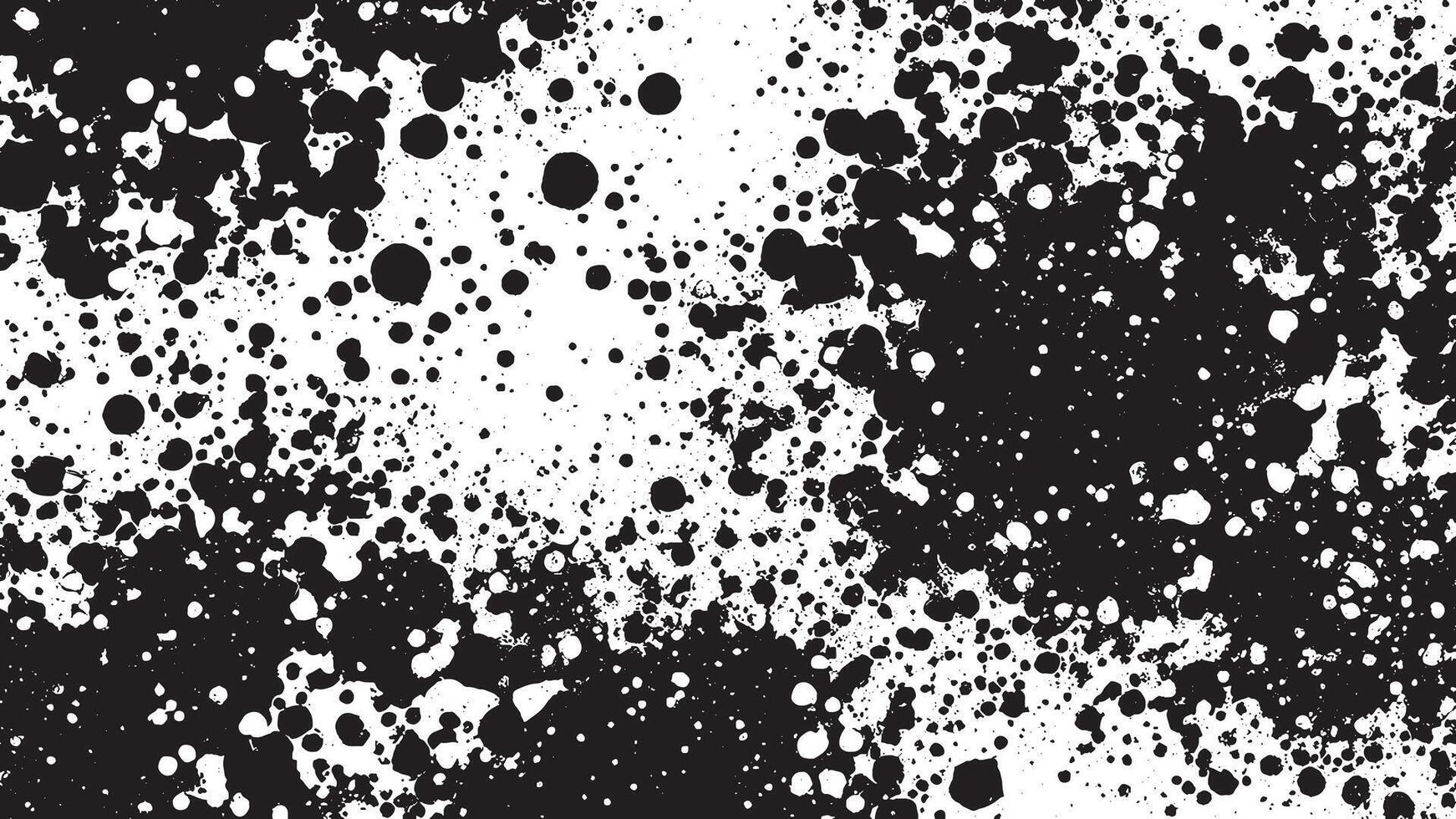 Black and White Monochrome Grunge Texture for Backgrounds vector