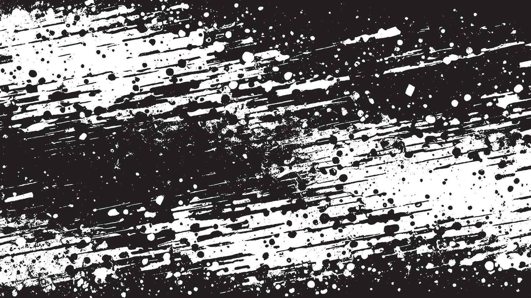 Black and White Monochrome Grunge Texture for Backgrounds vector