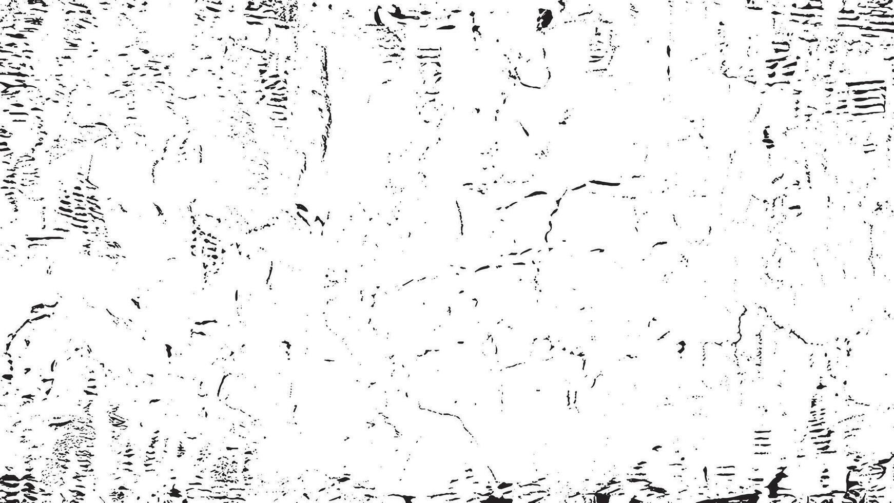 Black and White Monochrome Grunge Texture for Backgrounds vector