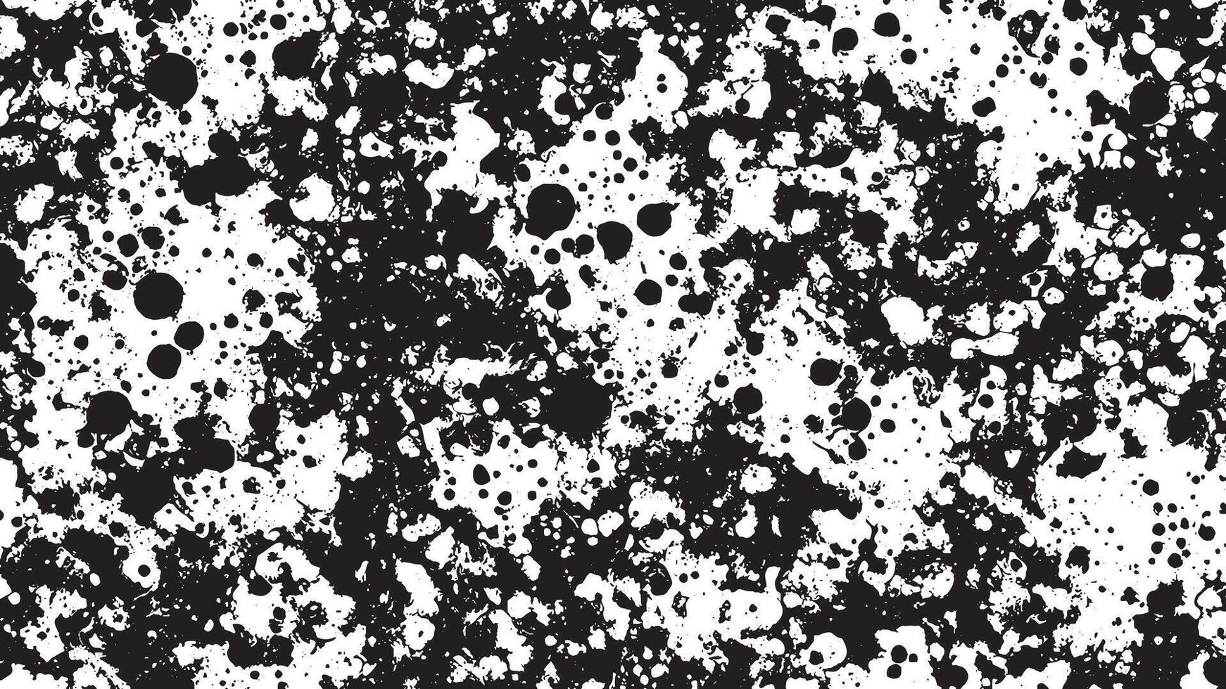 Black and White Monochrome Grunge Texture for Backgrounds vector
