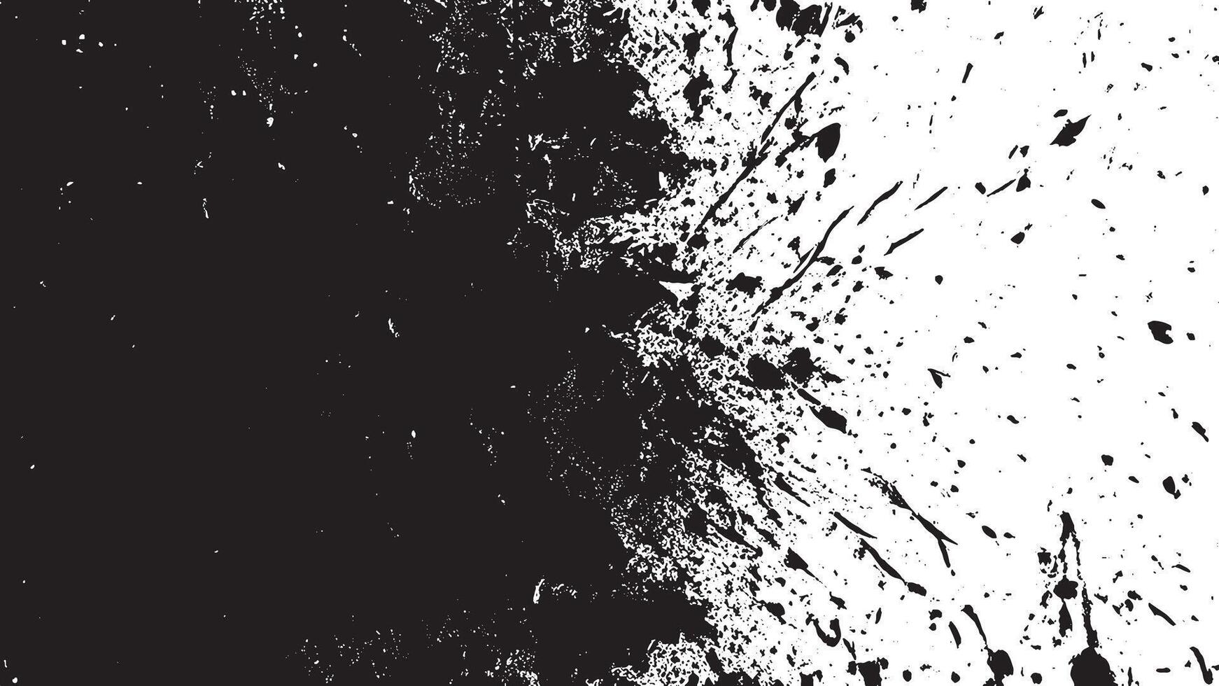 Black and White Monochrome Grunge Texture for Backgrounds vector