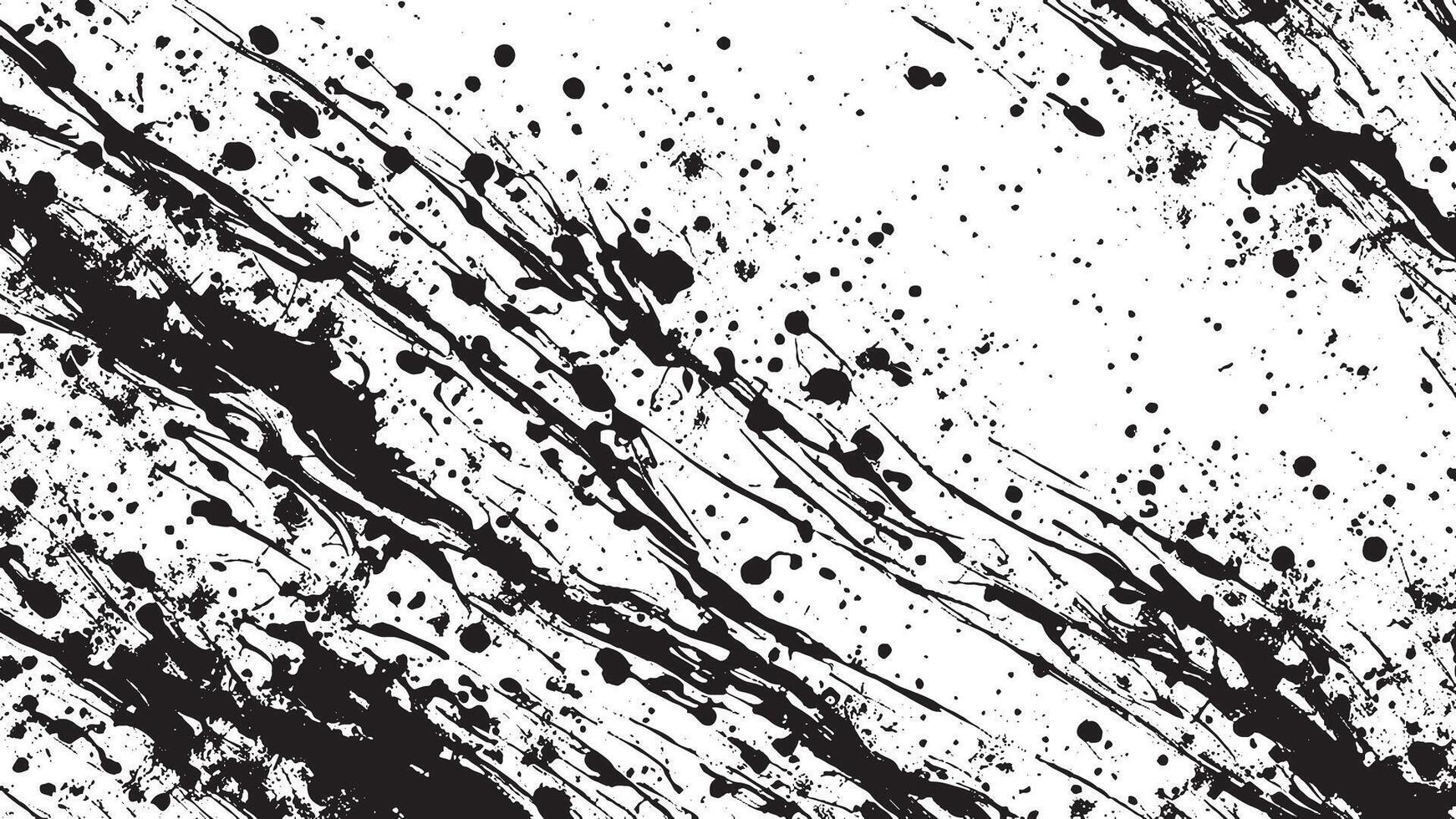 Black and White Monochrome Grunge Texture for Backgrounds vector