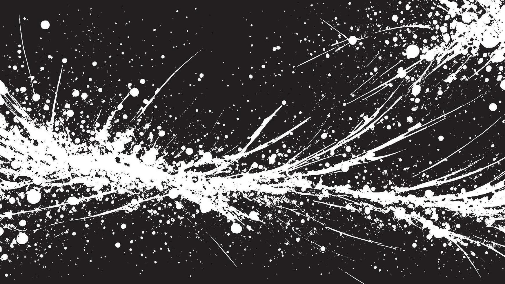 Black and White Monochrome Grunge Texture for Backgrounds vector