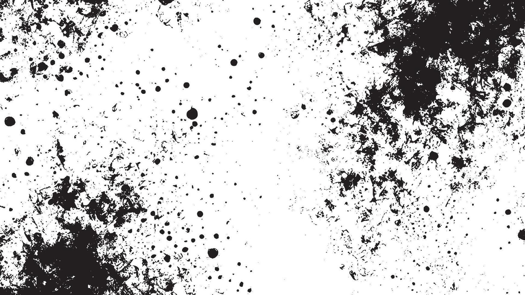Black and White Monochrome Grunge Texture for Backgrounds vector