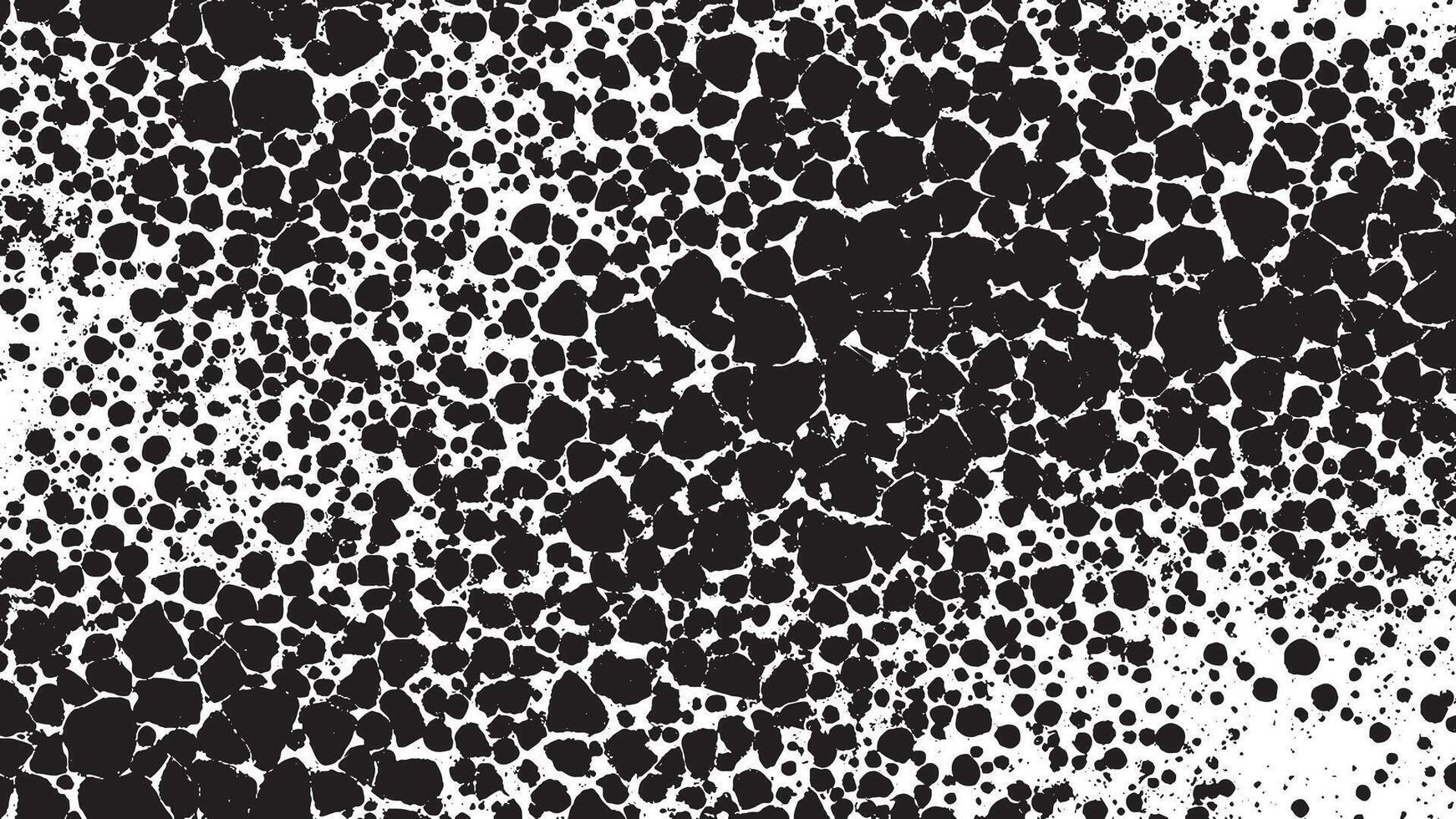Black and White Monochrome Grunge Texture for Backgrounds vector