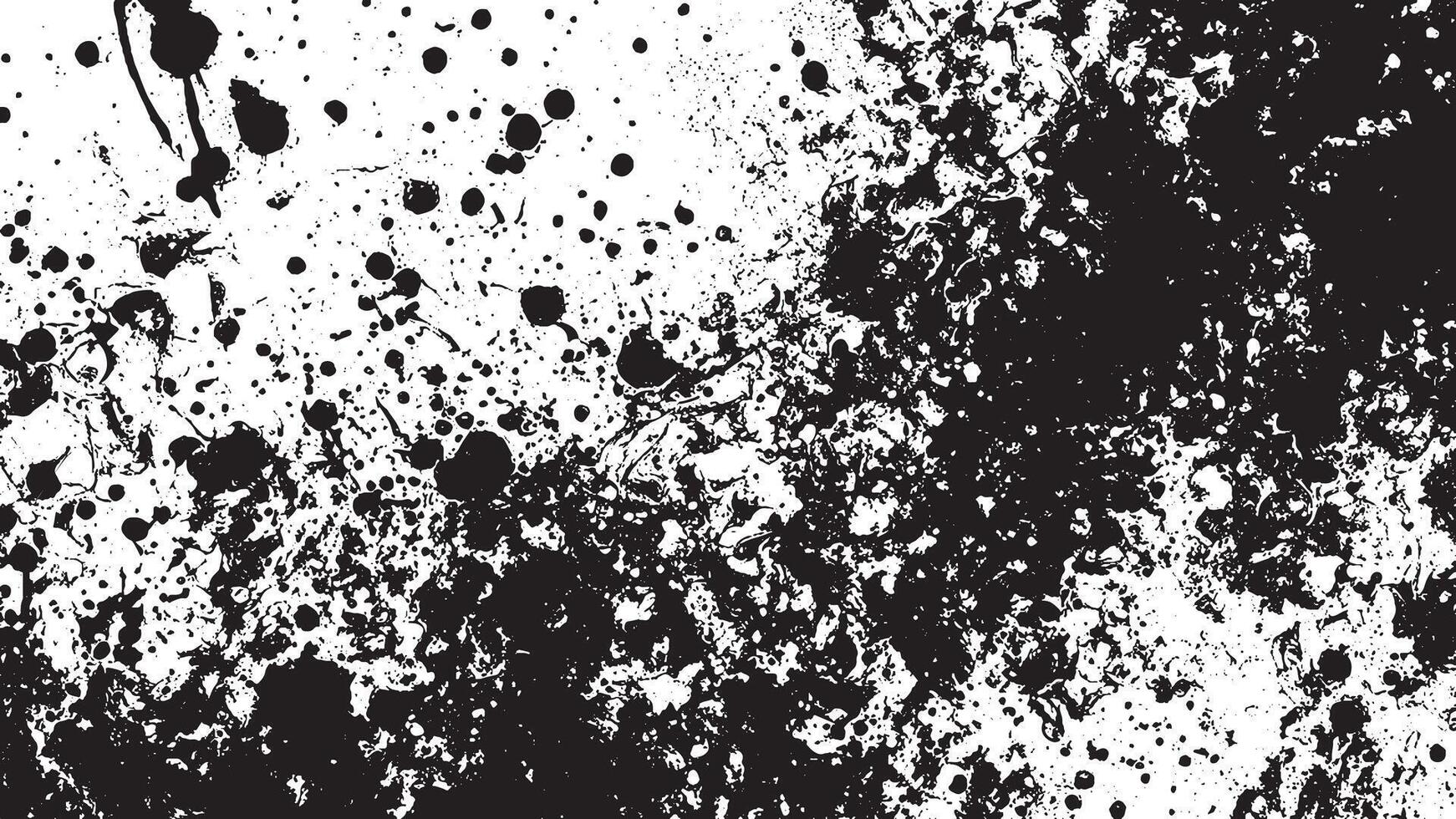 Black and White Monochrome Grunge Texture for Backgrounds vector