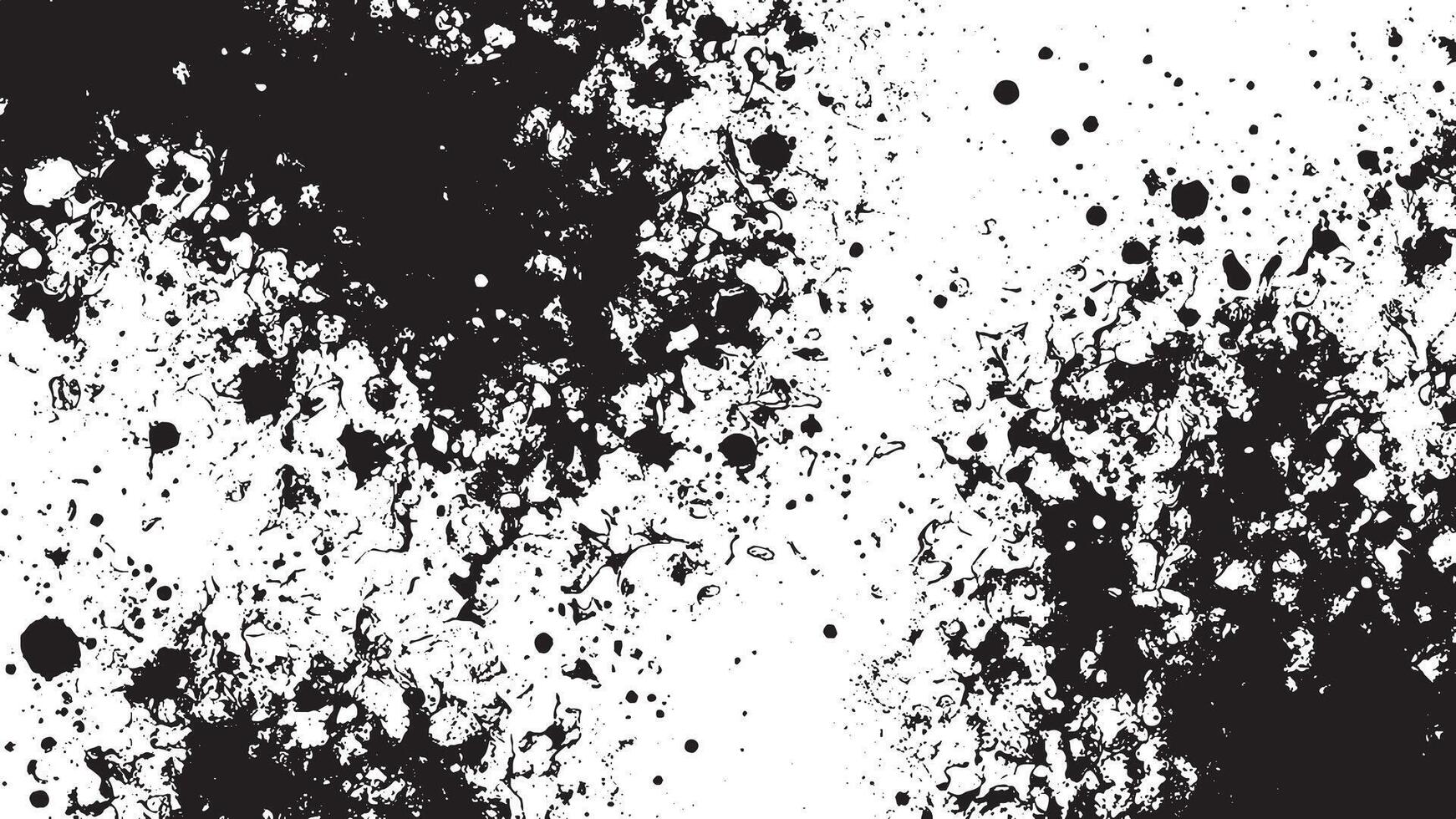 Black and White Monochrome Grunge Texture for Backgrounds vector