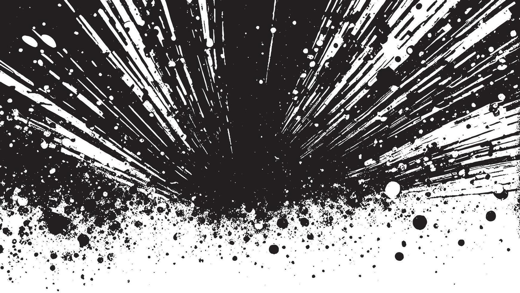 Black grungy Gritty Texture Illustration on White Background for backgrounds and textures, black overlay monochrome texture on white background vector