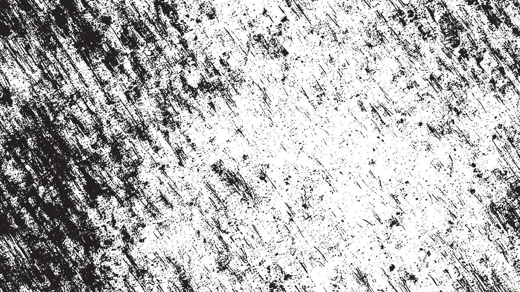 Black and White Monochrome Grunge Texture for Backgrounds vector