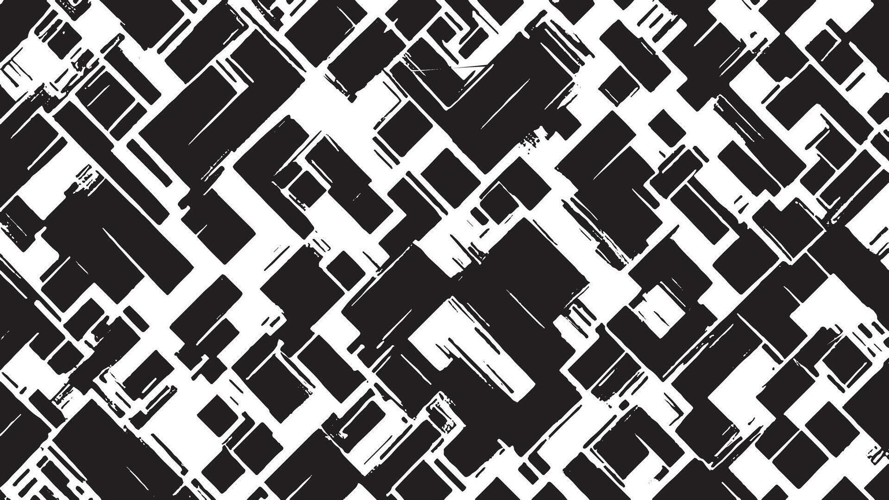Black grungy Gritty Texture Illustration on White Background for backgrounds and textures, black overlay monochrome texture on white background vector