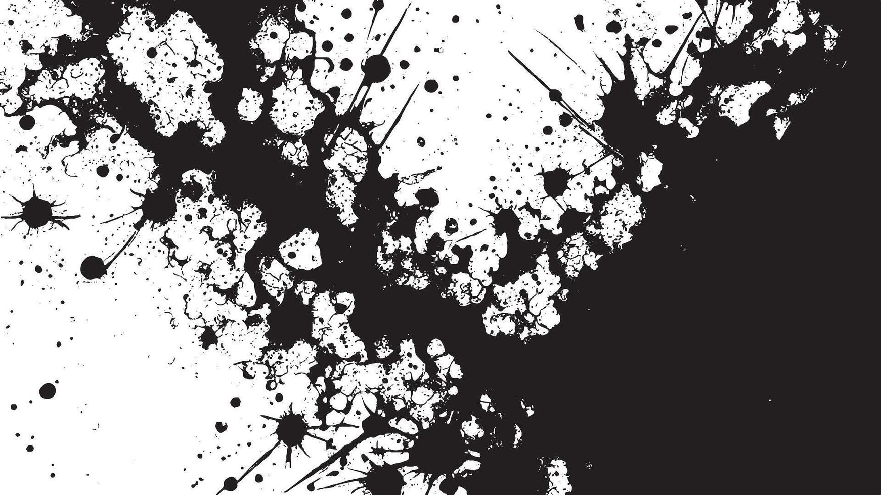 Black grungy Gritty Texture Illustration on White Background for backgrounds and textures, black overlay monochrome texture on white background vector