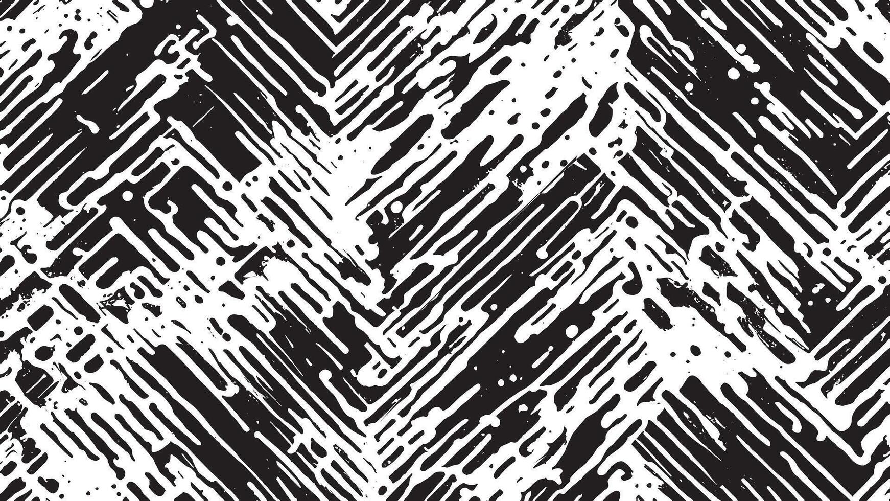 Black grungy Gritty Texture Illustration on White Background for backgrounds and textures, black overlay monochrome texture on white background vector