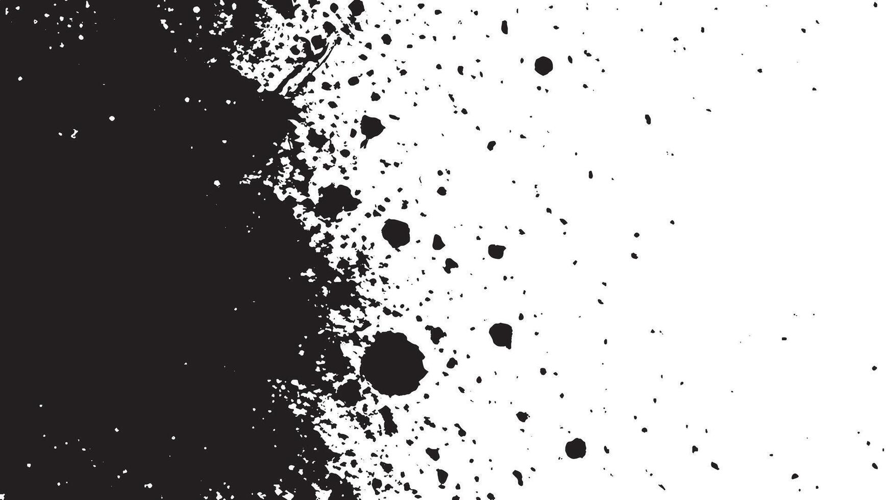 Monochrome Black Gritty and grunge Texture for Backgrounds and Textures vector