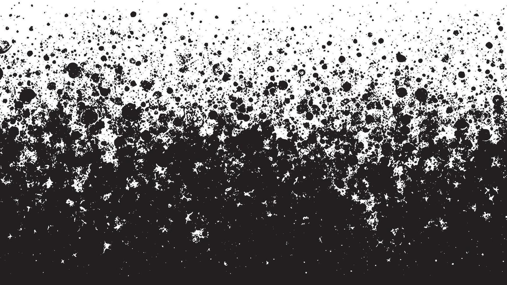 Monochrome Black Gritty and grunge Texture for Backgrounds and Textures vector