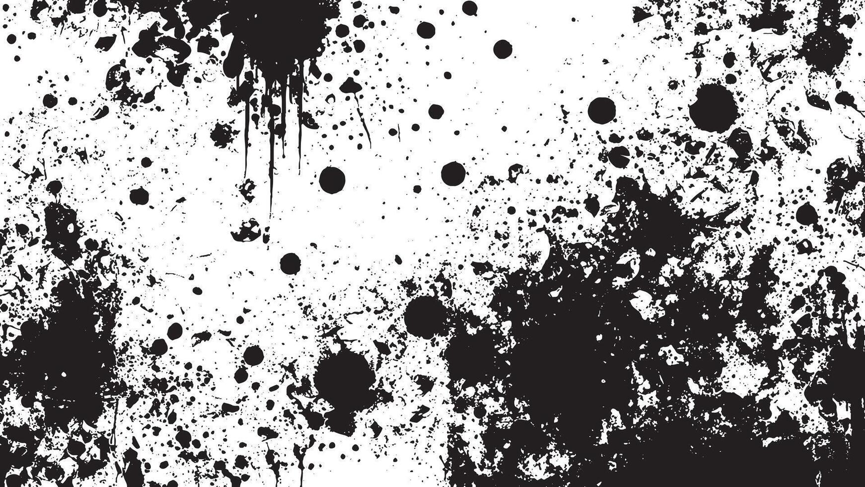Monochrome Black Gritty and grunge Texture for Backgrounds and Textures vector