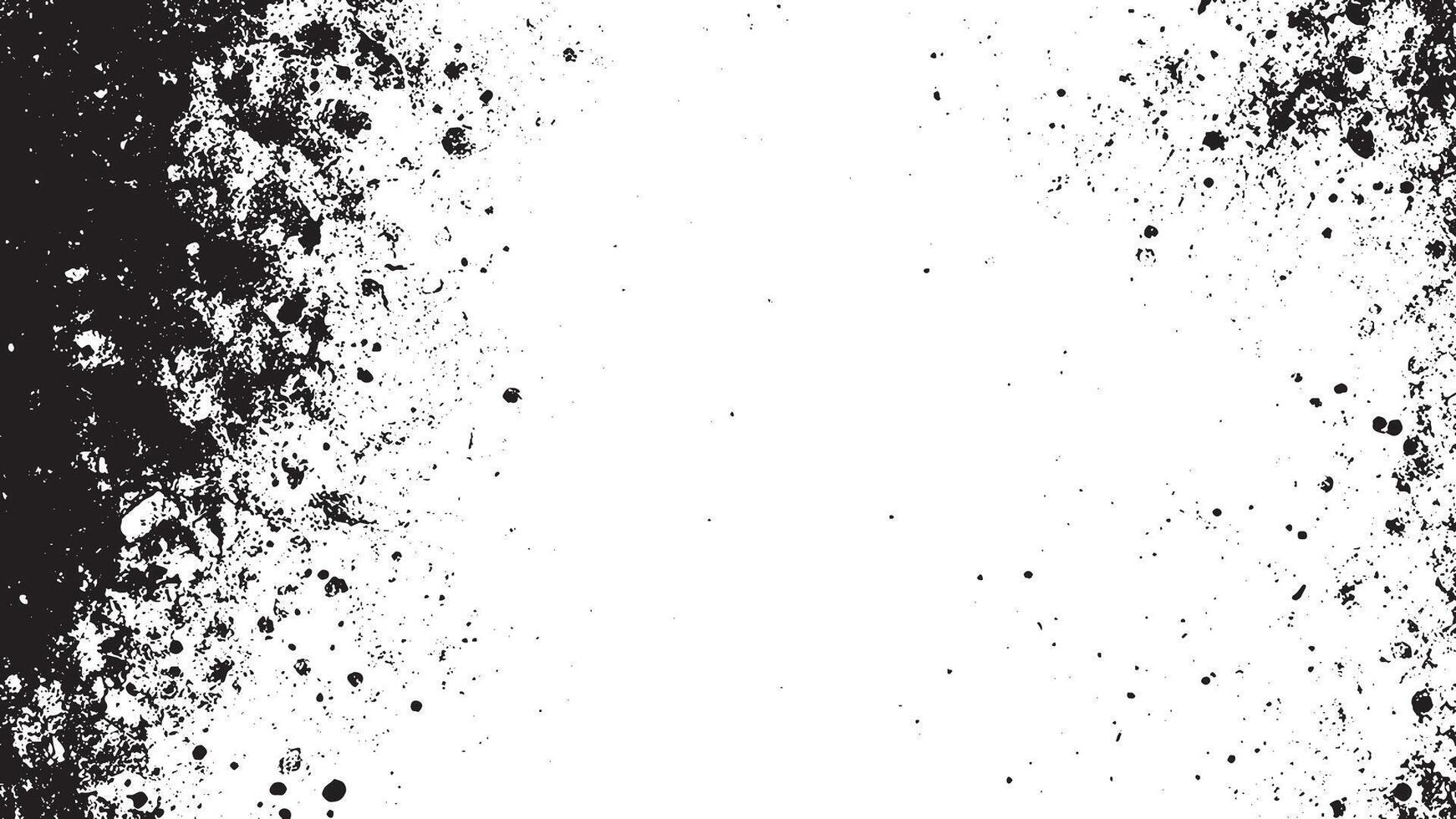 Detailed Black Grungy Texture on White Background for Backgrounds,overlay monochrome black grunge texture on white background for backgrounds and textures vector