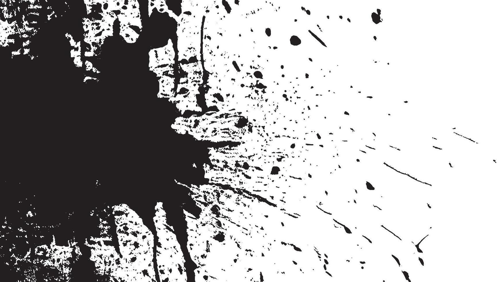 Detailed Black Grungy Texture on White Background for Backgrounds,overlay monochrome black grunge texture on white background for backgrounds and textures vector