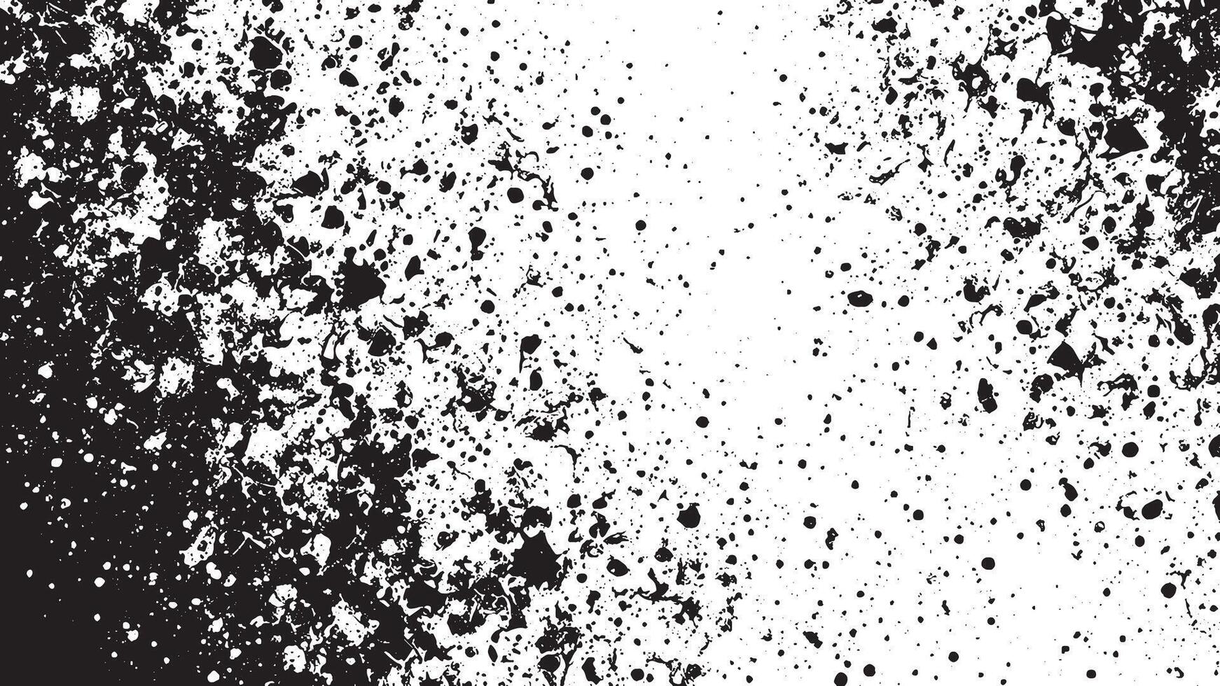 Detailed Black Grungy Texture on White Background for Backgrounds,overlay monochrome black grunge texture on white background for backgrounds and textures vector