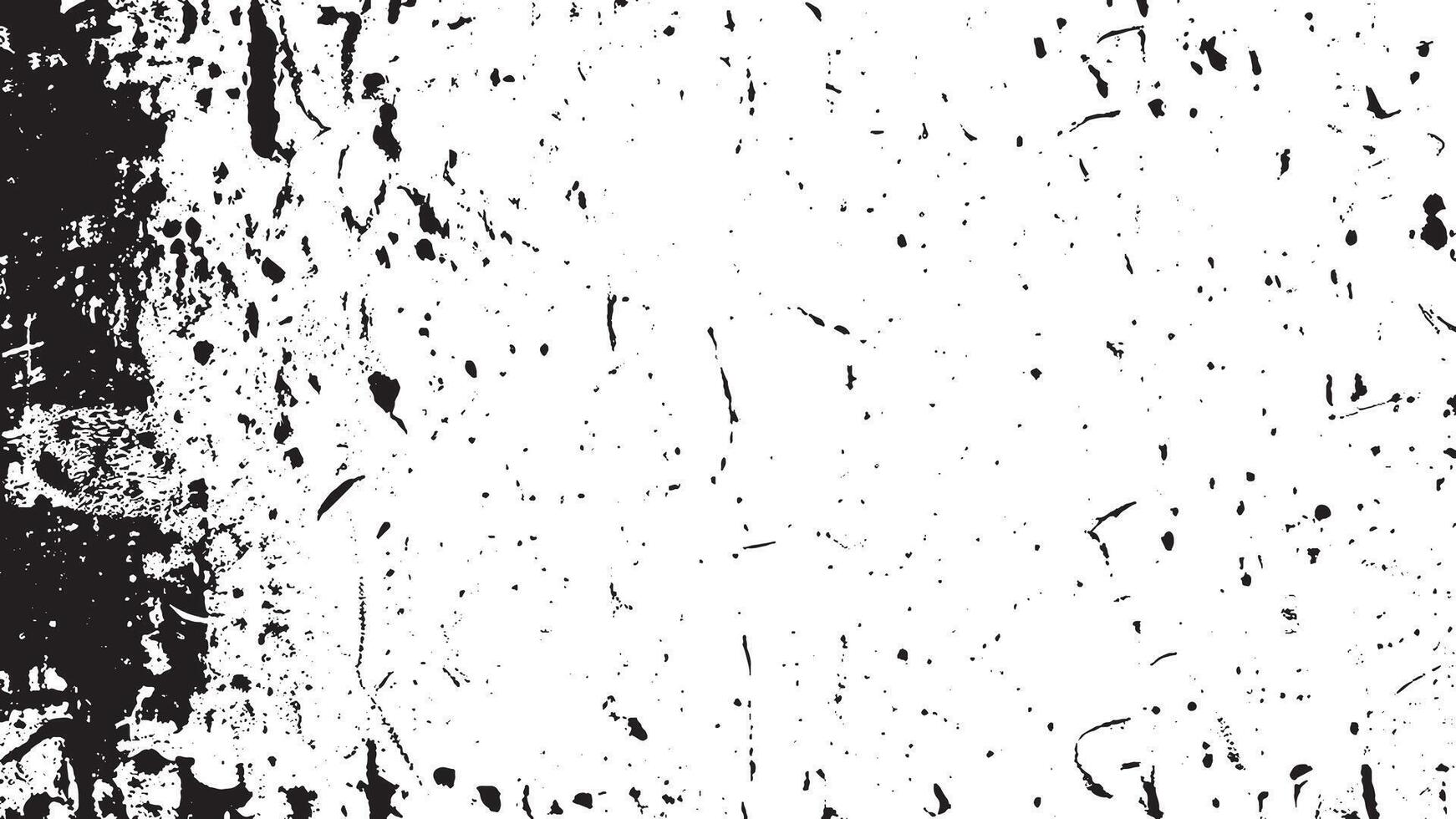 Detailed Black Grungy Texture on White Background for Backgrounds,overlay monochrome black grunge texture on white background for backgrounds and textures vector