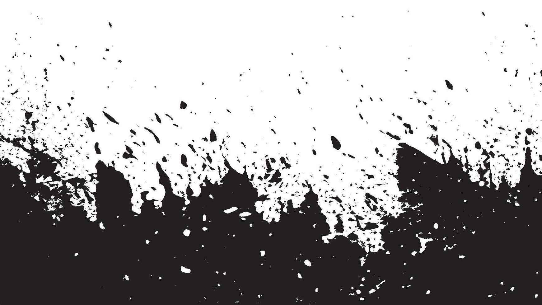 Black Gritty Overlay Texture on White Background for Backgrounds, black and white grunge effect texture for backgrounds and overlays vector
