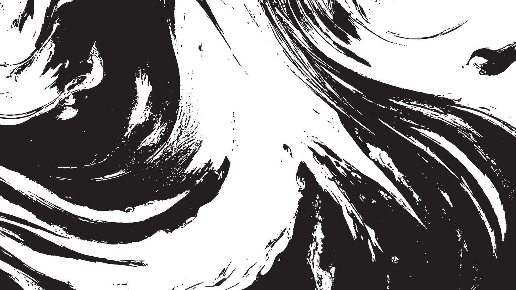 black monochrome grunge texture overlay on white background for backgrounds and textures and overlay, grunge brush stroke, destressed grunge. vector