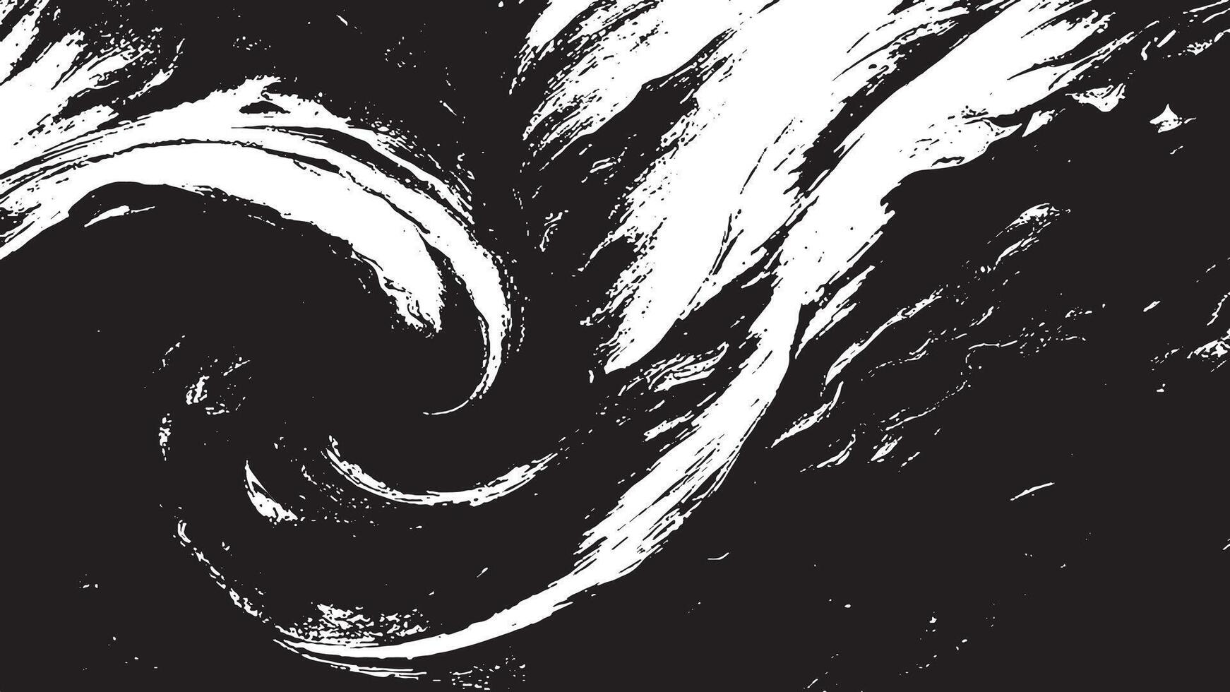 black monochrome grunge texture overlay on white background for backgrounds and textures and overlay, grunge brush stroke, destressed grunge. vector