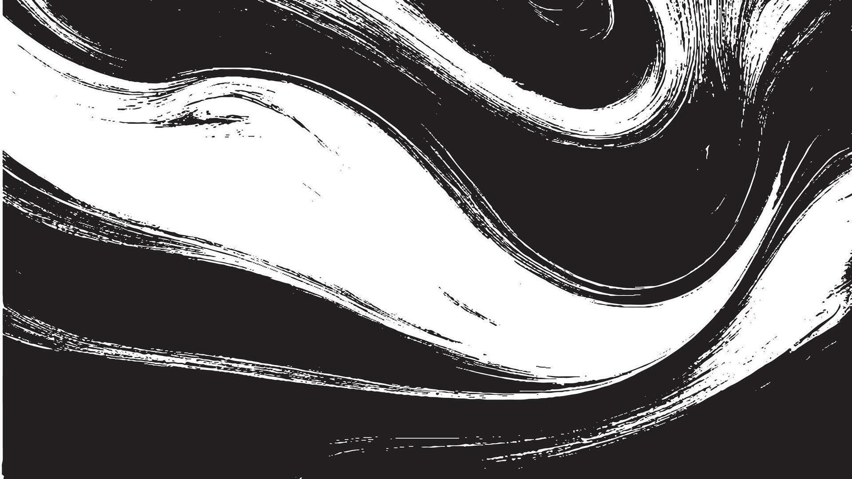 black monochrome grunge texture overlay on white background for backgrounds and textures and overlay, grunge brush stroke, destressed grunge. vector